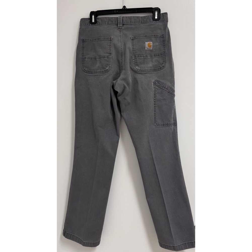 Carhartt Men's Relaxed Straight Rigby Canvas Work Pants 30x32 - Picture 3 of 7